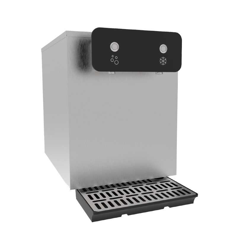 2 przyciski musującego woda blat 