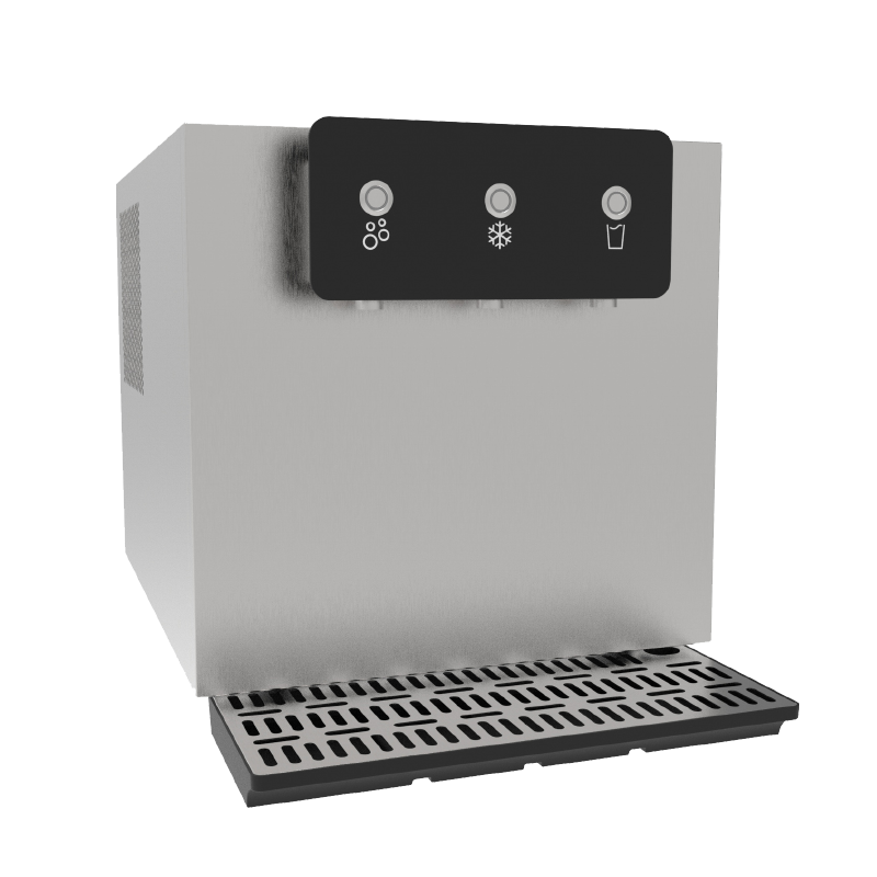 3 przyciski musującego woda blat 