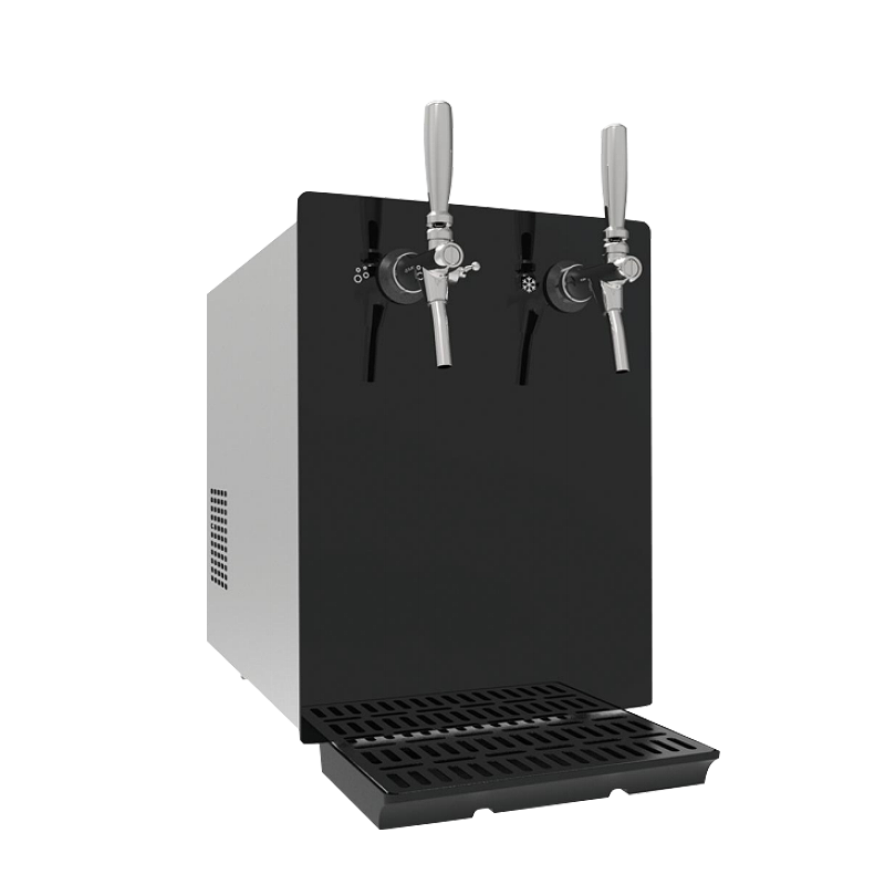 Kompaktowy dozownik chłodnicy wody musujący dla tabletów